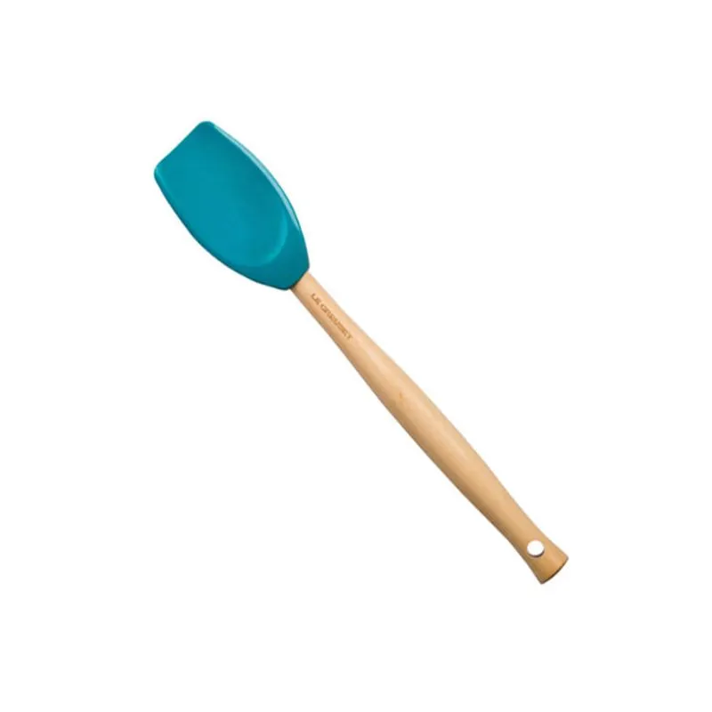 Colher em silicone Le Creuset Venus grande 32cm azul caribe