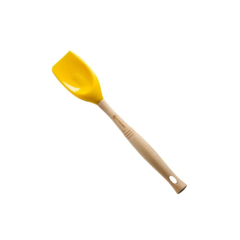 Colher em silicone Le Creuset Venus grande 32cm amarelo