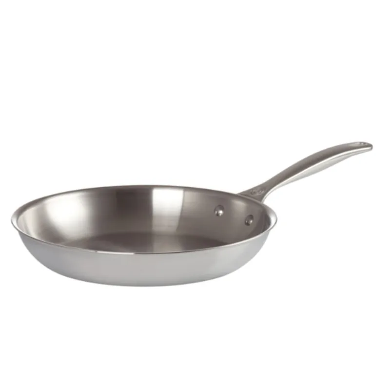 FRIGIDEIRA LE CREUSET RASA SIGNATURE 3-PLY EM AÇO INOXIDÁVEL 24CM 96600224000100