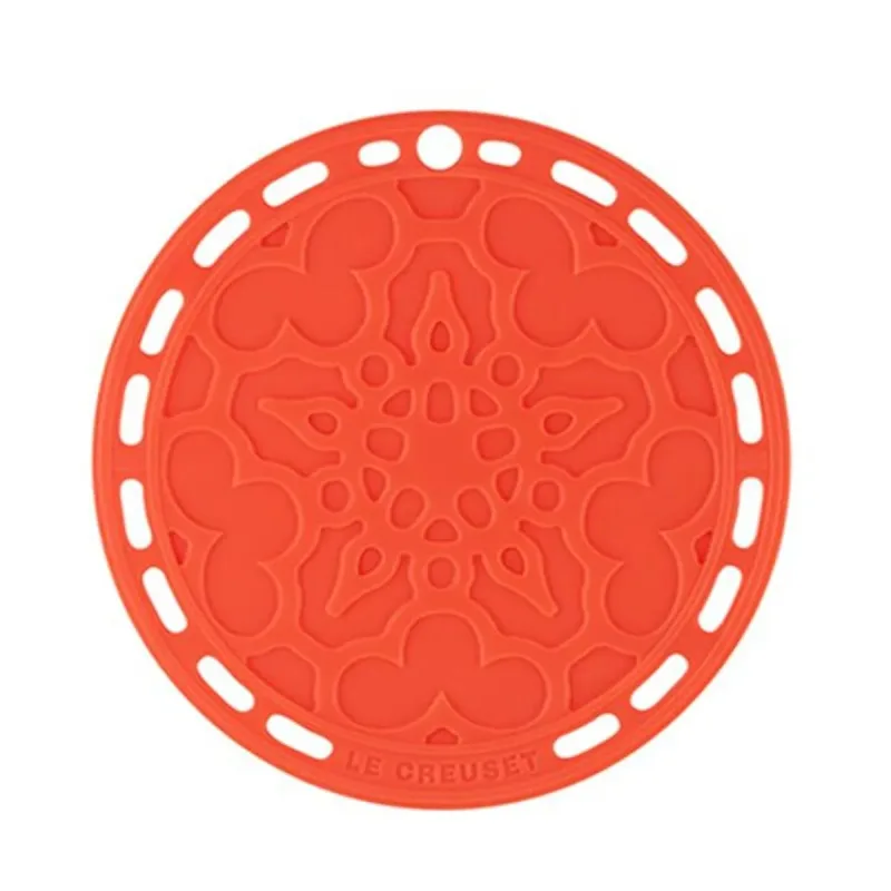 Suporte Le Creuset de Silicone Laranja - 14.17.0083090