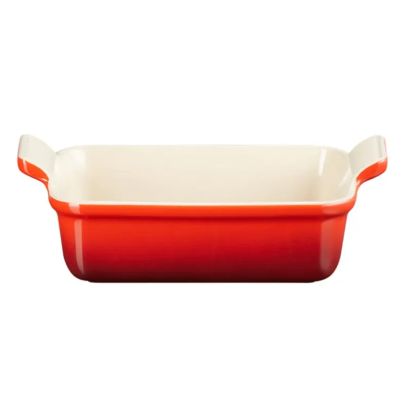 Travessa Retangular Le Creuset 32 CM Heritage Vermelho 32 - 02.19.1271060