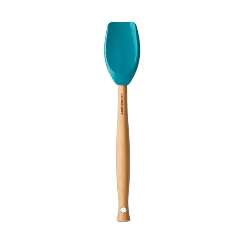 Colher Le Creuset de Silicone Craft Azul Caribe - 14.17.0168170