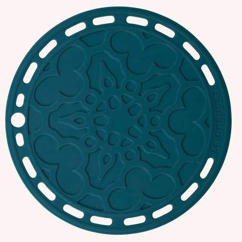 Suporte De Silicone Deep Teal Le Creuset
