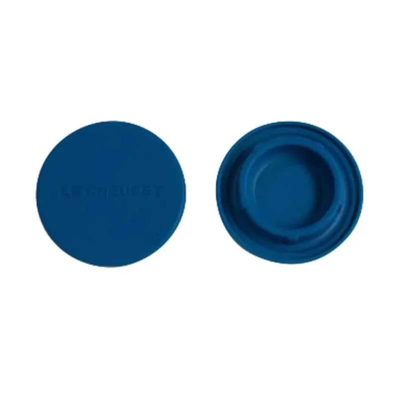 Kit 2 Tampas de Silicone Le Creuset P/ Moedores Azul Marseille - 14.17.0032200