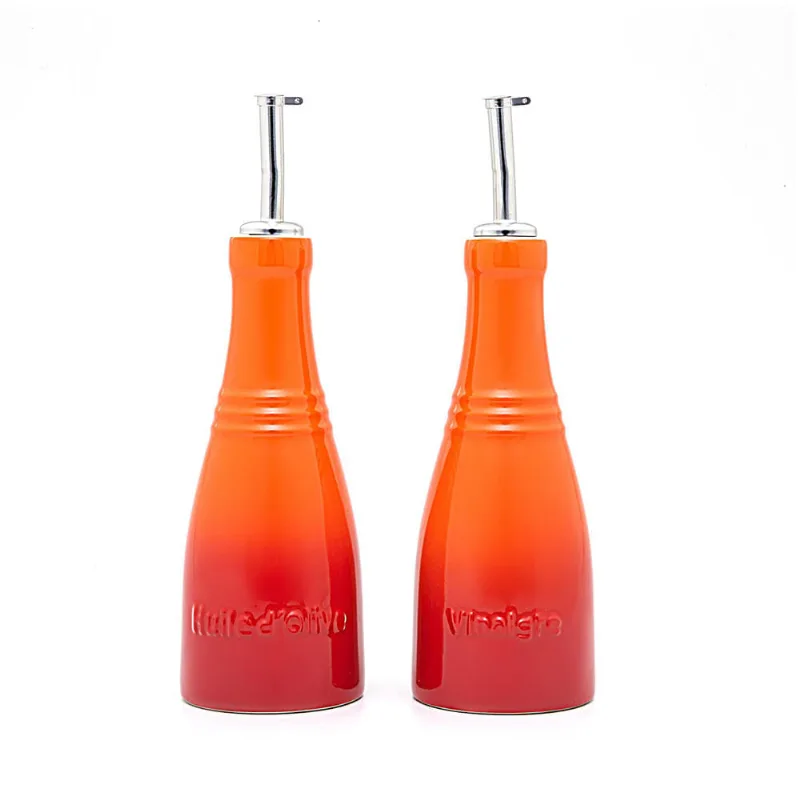 CONJUNTO LE CREUSET GALHETEIRO OLEO E VINAGRE 240ML BRANCO