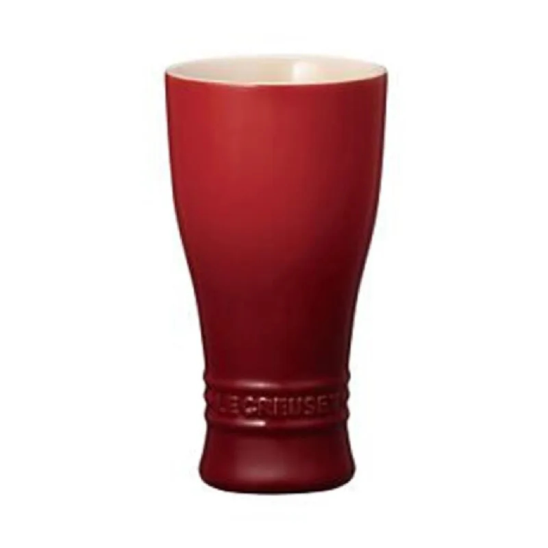 COPO PARA CHOPP LE CREUSET 250ML EM CERÂMICA VERMELHO 91061202060013