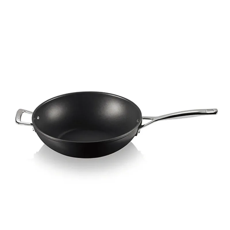Panela Wok Le Creuset Clássica C/ Alça Tns Pro 26 CM No Color - 16.22.0011001