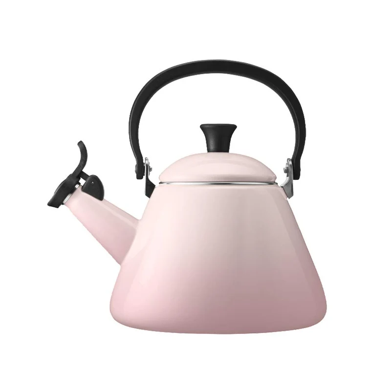 Le Creuset 1.6L Kettle Corn Shell Pink Gas IH compatible 19x26x24cm 1.12kg NEW