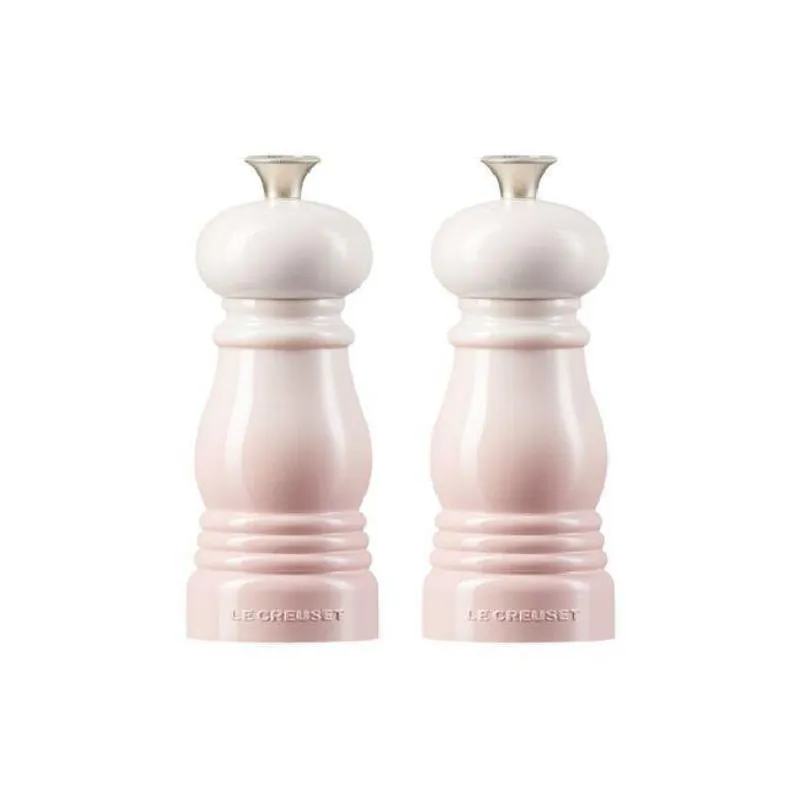 Conjunto Mini Moedores Pimenta E Sal Le Creuset 11cm Pink
