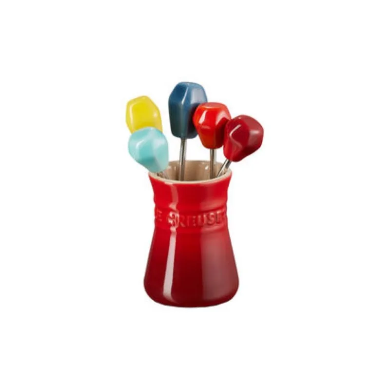 Set Le Creuset 5 Palitos Para Aperitivo Colorido 69242007849013