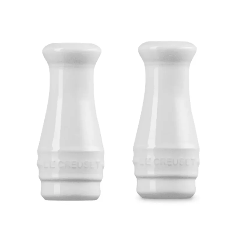Kit Saleiro e Pimenteiro Le Creuset 110 ML White - 02.19.1169010