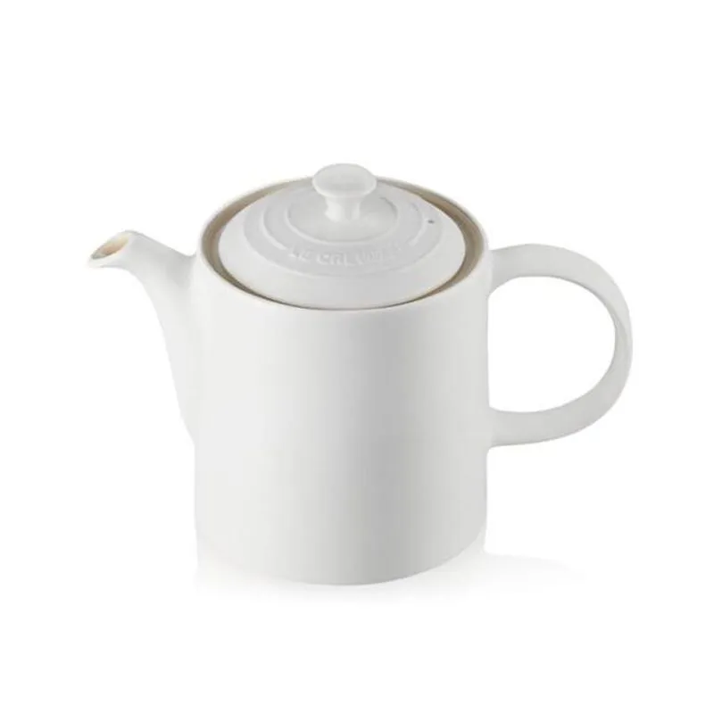 Bule De Cerâmica 1,3 Litros Branco Le Creuset