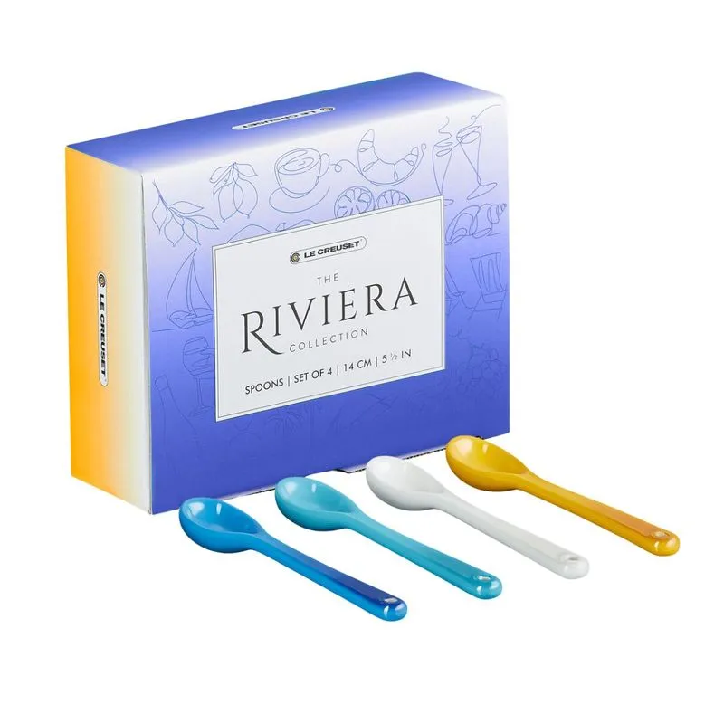 Set 4 Colheres Riviera Le Creuset