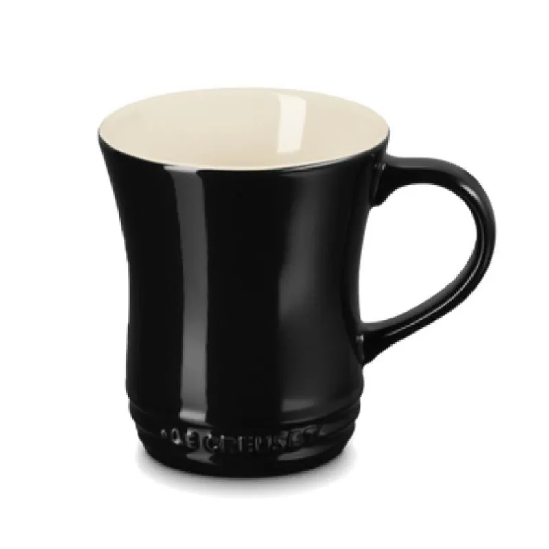 CANECA LE CREUSET TEA 290ML EM CERÂMICA BLACK ONYX 80301291400099