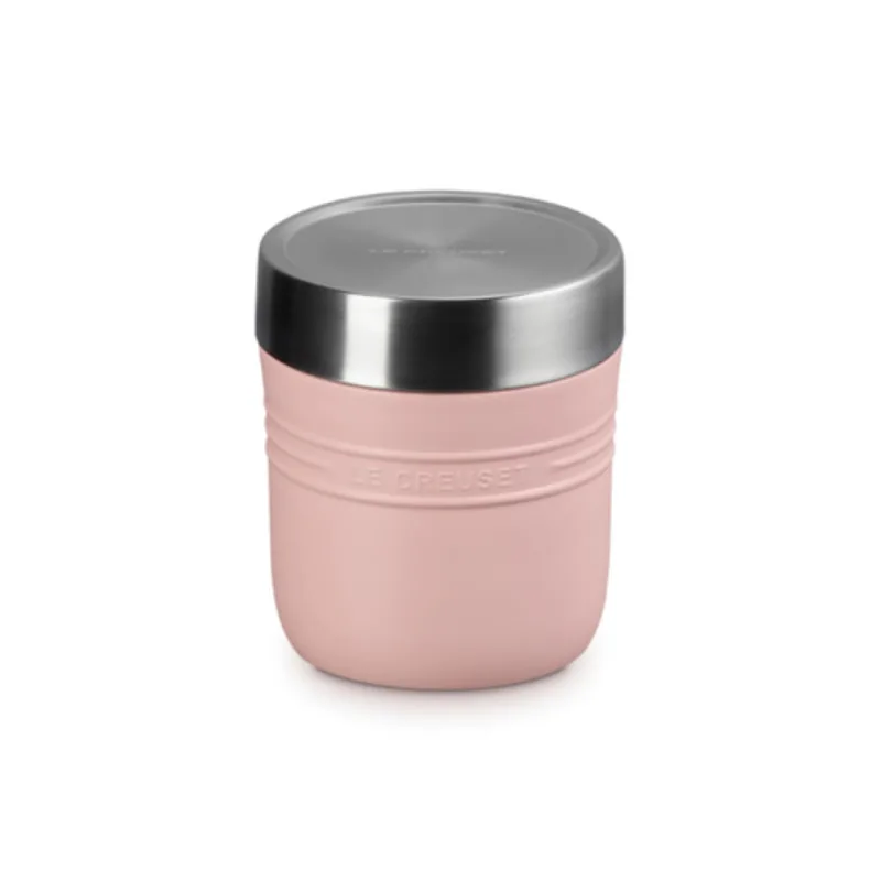 POTE LE CREUSET TÉRMICO ON THE GO EM AÇO INOXIDÁVEL 500ML Shell Pink