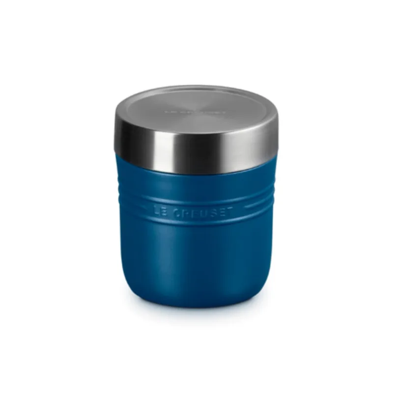 POTE LE CREUSET TÉRMICO ON THE GO EM AÇO INOXIDÁVEL 500ML Azul Deep Teal