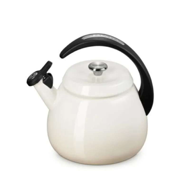 CHALEIRA CLOCHE LE CREUSET 2,1L EM AÇO INOX ESMALTADO MERINGUE 40111017160900