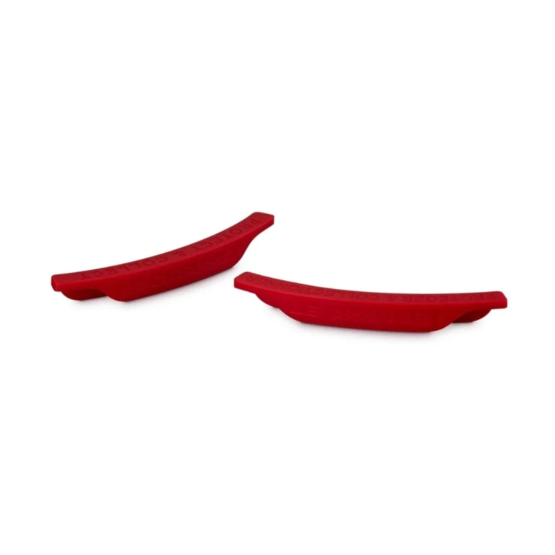 CONJUNTO 2 PROTETORES PARA TAMPA LE CREUSET EM SILICONE VERMELHO 42818110601500