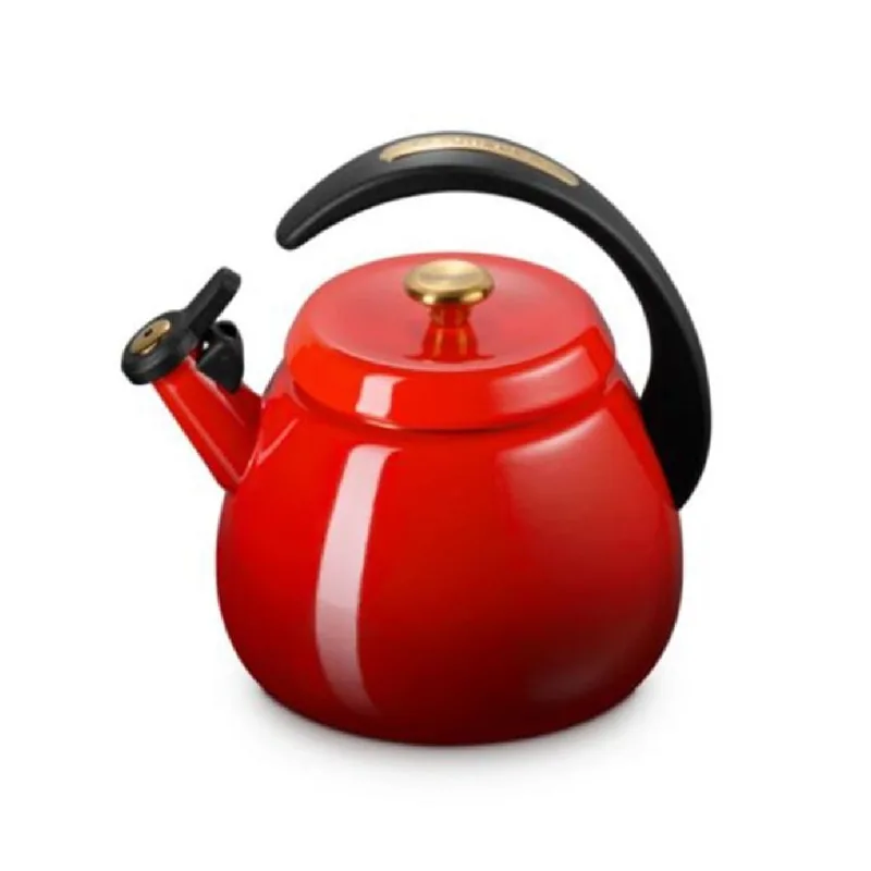 CHALEIRA CLOCHE LE CREUSET 2,1L EM AÇO INOX ESMALTADO VERMELHO 40109010601000