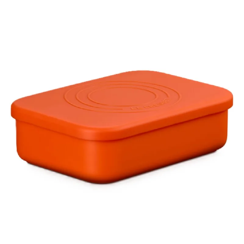 POTE DE SILICONE LE CREUSET RETANGULAR 2L LARANJA 42417680900000