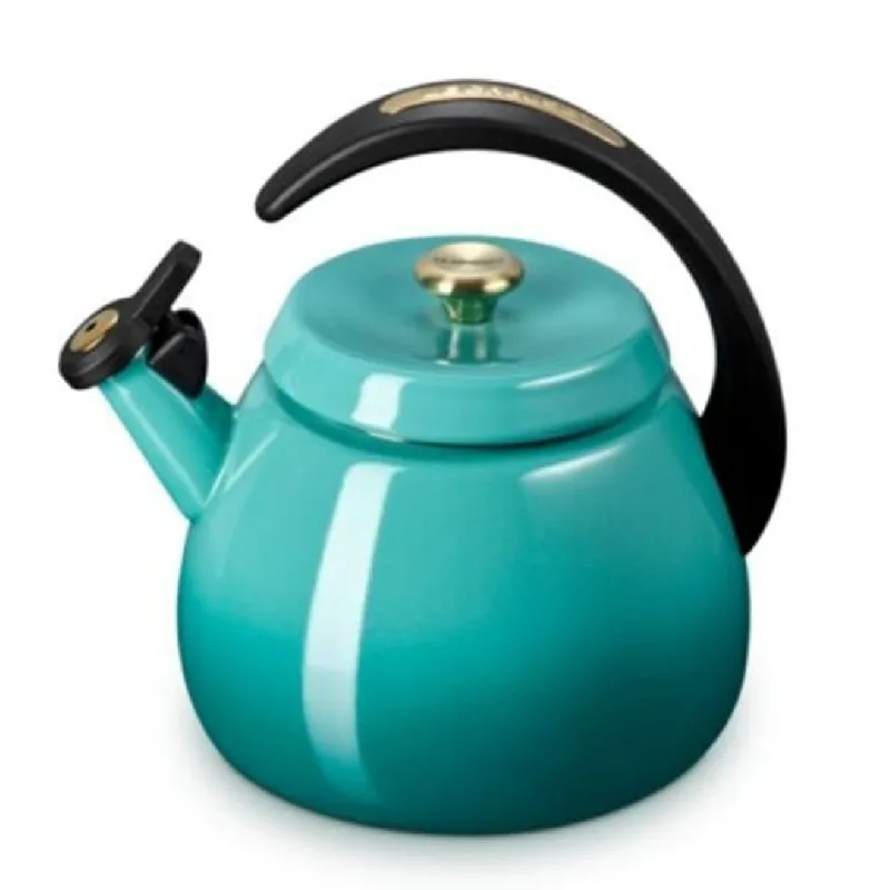 CHALEIRA CLOCHE LE CREUSET 2,1L EM AÇO INOX ESMALTADO BLEU RIVIERA 40109010991000