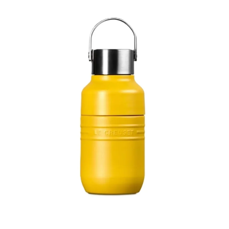 GARRAFA TÉRMICA LE CREUSET ON THE GO 250ML EM AÇO INOX NECTAR 41066256720001
