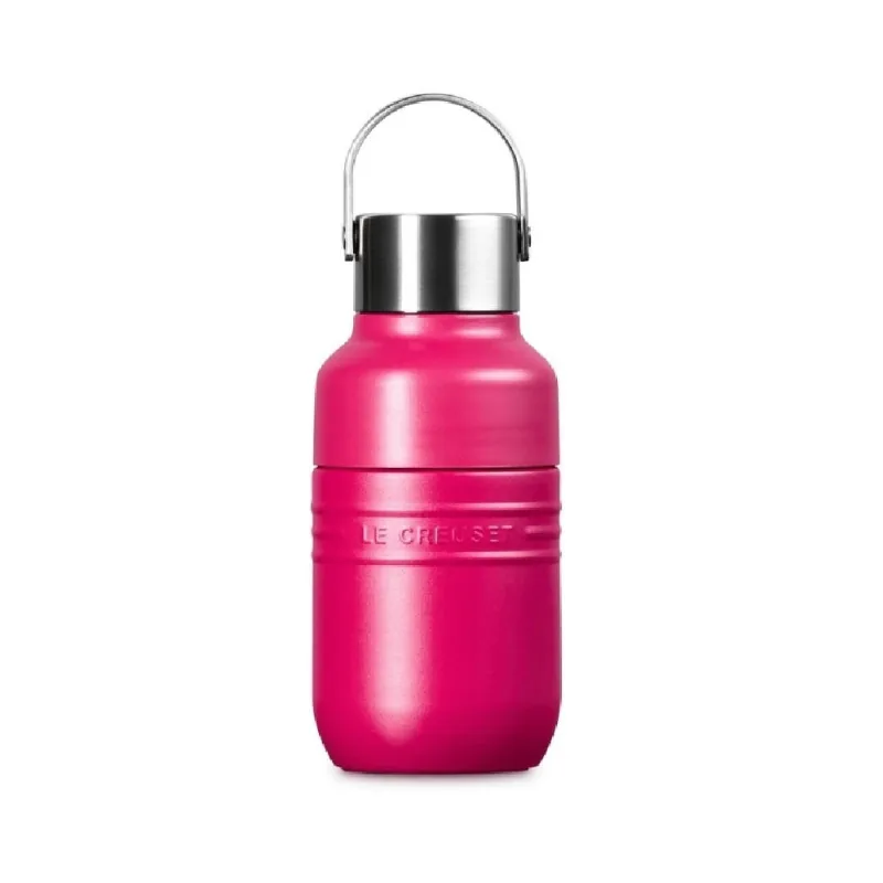 GARRAFA TÉRMICA LE CREUSET ON THE GO 250ML EM AÇO INOX BERRY 41066254390001