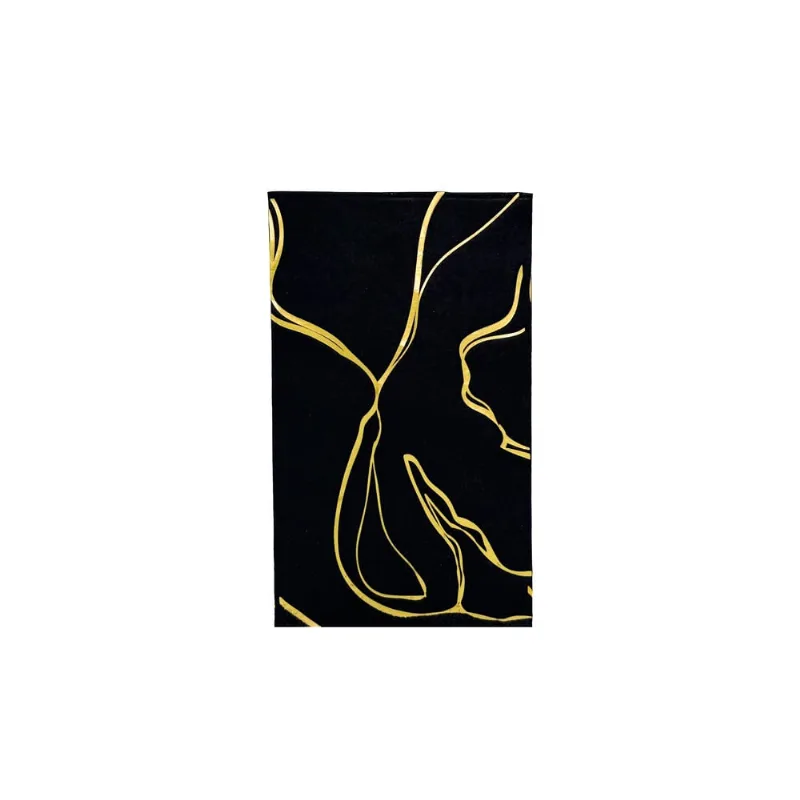 Guardanapo Retangular Aura Gold Fetély 20 cm 10 Unidades