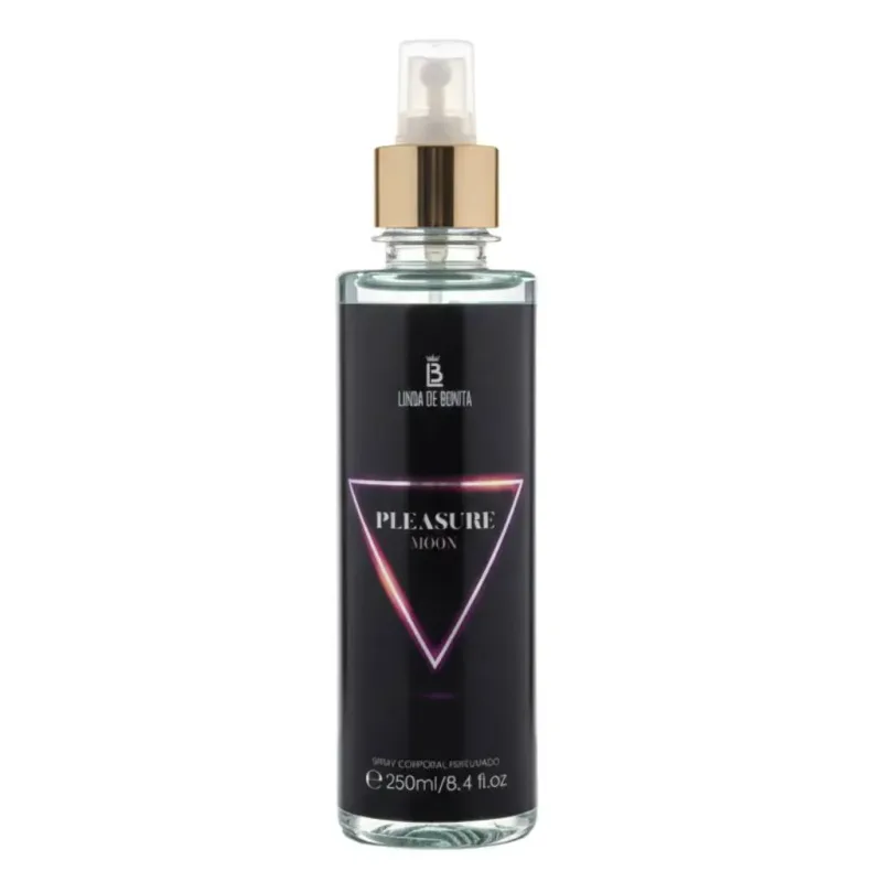 Body Splash Pleasure Moon 250ml Linda de Bonita - lojaparaisodarepublica