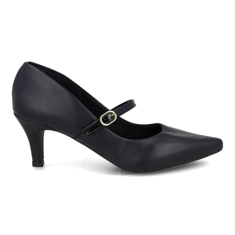 Sapato M Shuz Scarpin Preto Feminino 37