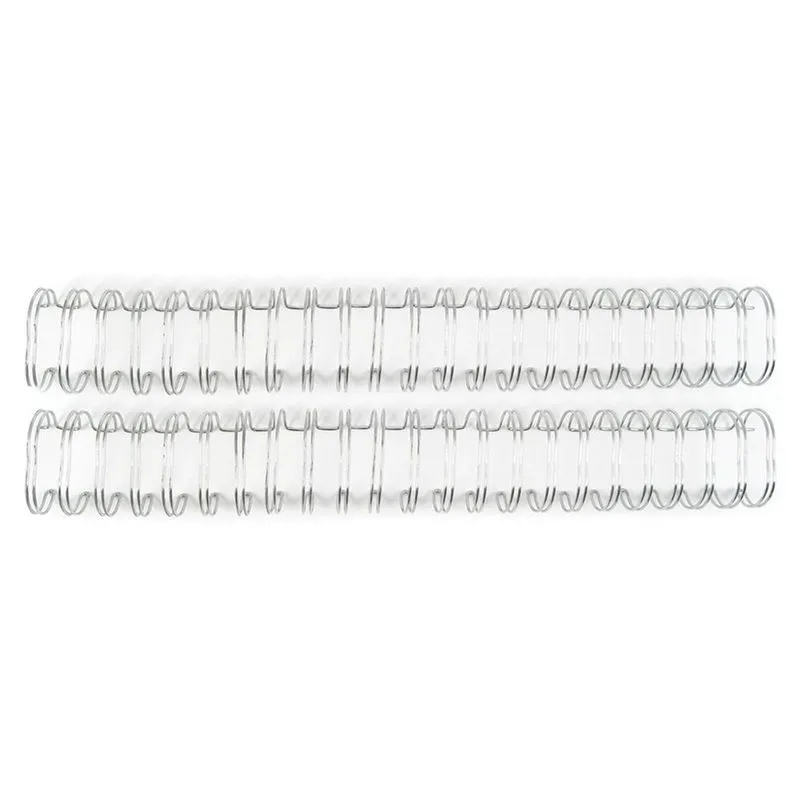 Wire-o Prata 2,5x28cm para Encadernadora The Cinch We R - 4 Unidades