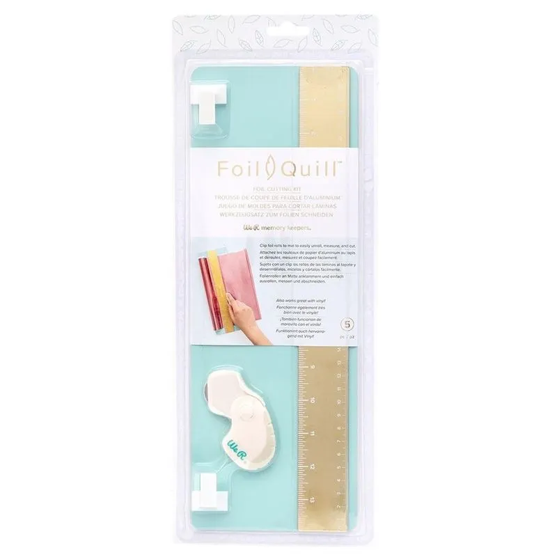 Kit com suporte e base para corte de Foil We R Foil Quill