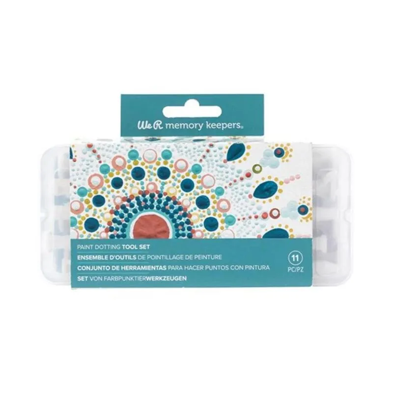 Kit Para Desenho De Mandala - Paint Dotting Set We R