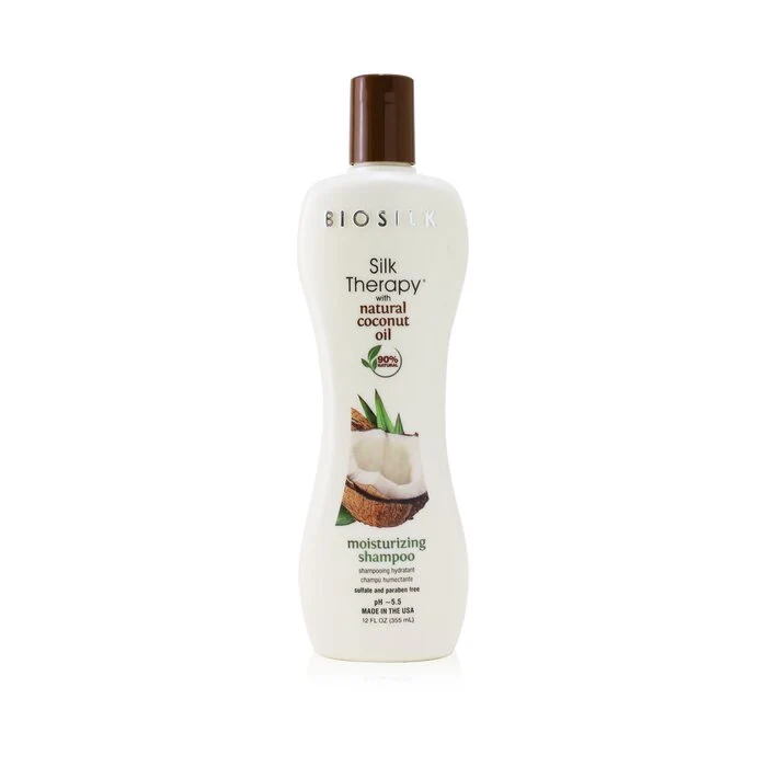 Silk Therapy With Coconut Oil Moisturizing Shampoo - 355ml/12oz