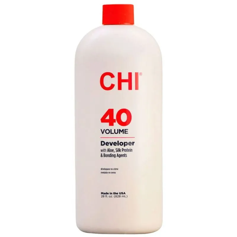 Cream Developer Chi Hair Care 40 Volume 828 Ml Com Babosa E Seda