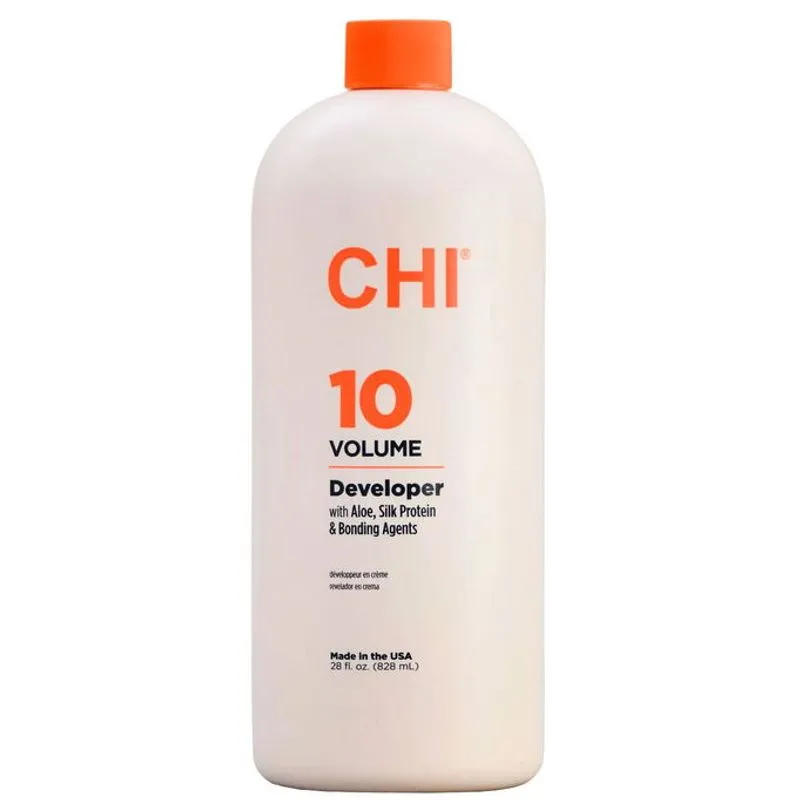 Cream Developer Chi Hair Care 10 Volume 828 Ml Com Babosa E Seda