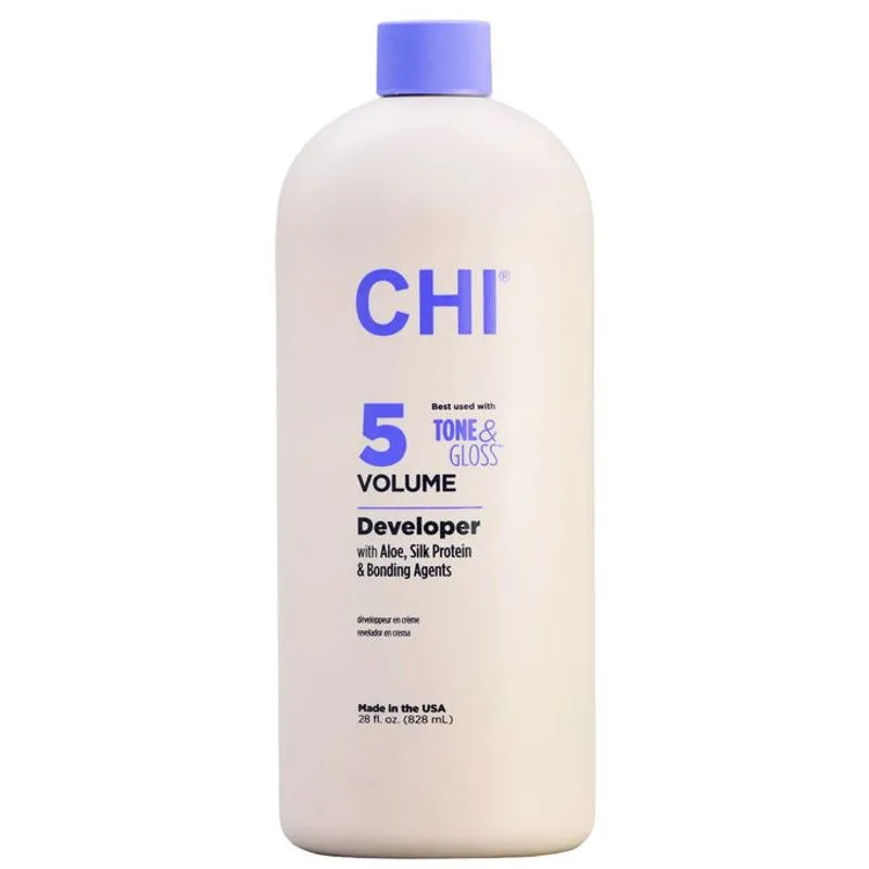 Cream Developer Chi Hair Care 5 Volume 828 Ml Com Babosa E Seda