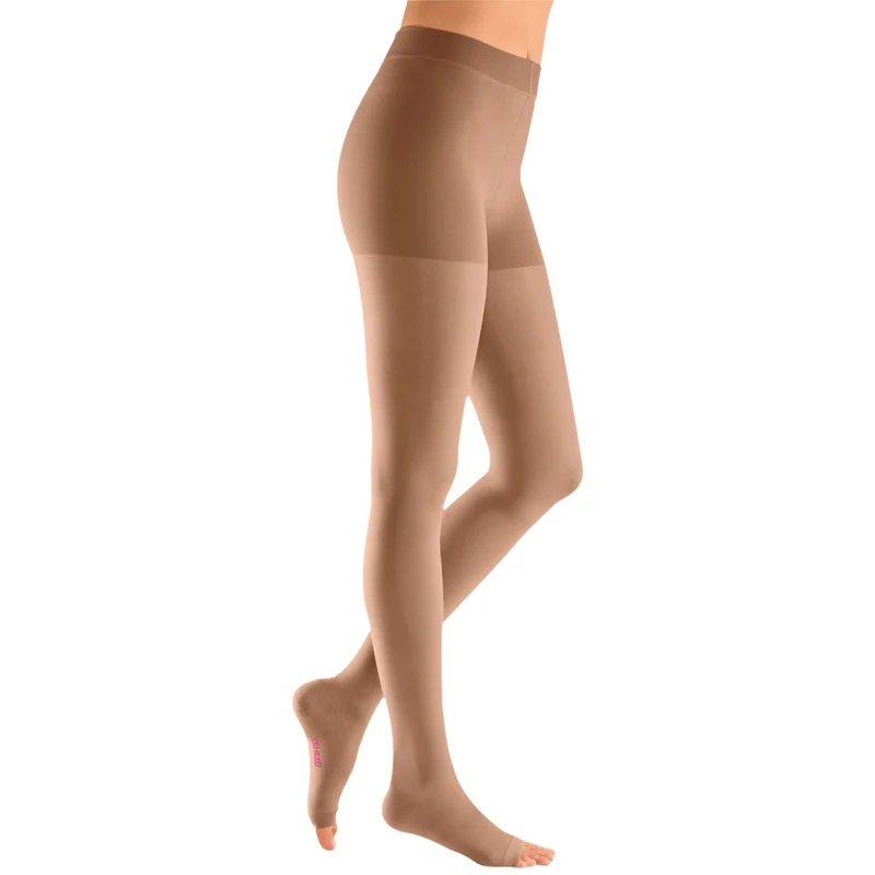 Mediven Plus Pantyhose 20-30 mmHg, Open Toe I / Petite / Beige