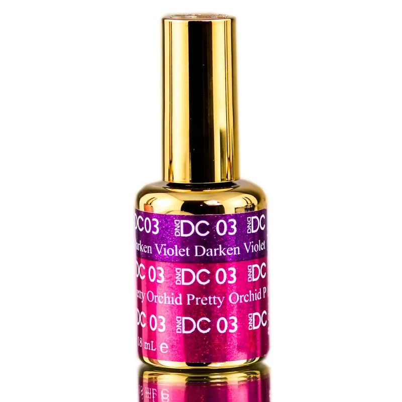 Verniz Em Gel Dnd Dc Mood Ativado Por Temperatura Quente/frio 03