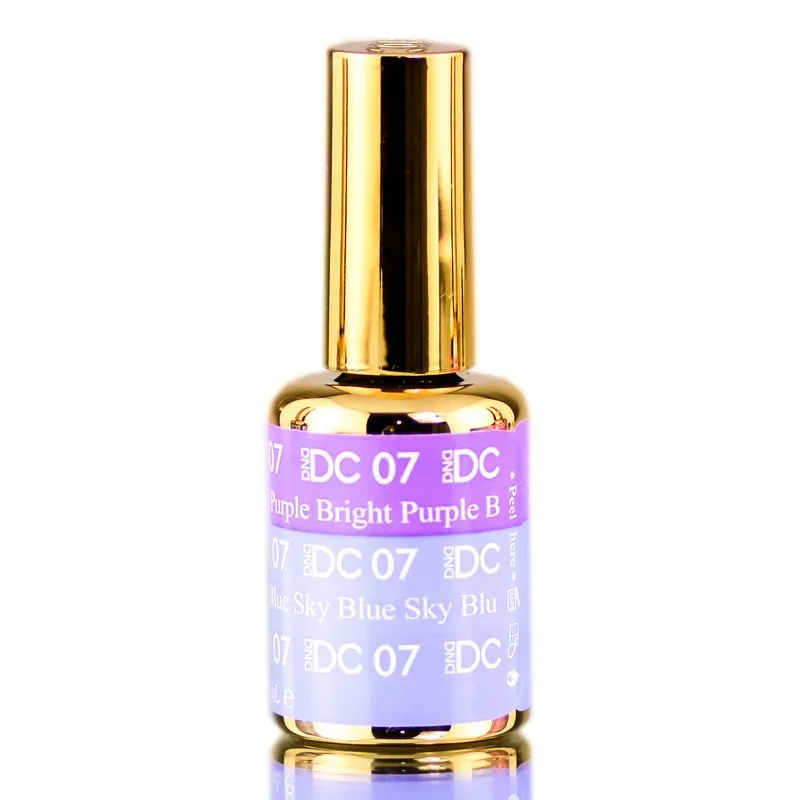 Verniz Em Gel Dnd Dc Mood Ativado Por Temperatura, Quente/frio, 7 Ml