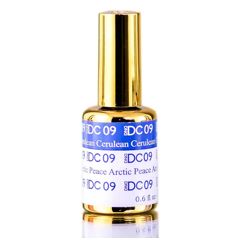 Verniz Em Gel Dnd Dc Mood Cerulean 9 Ativado Por Temperatura
