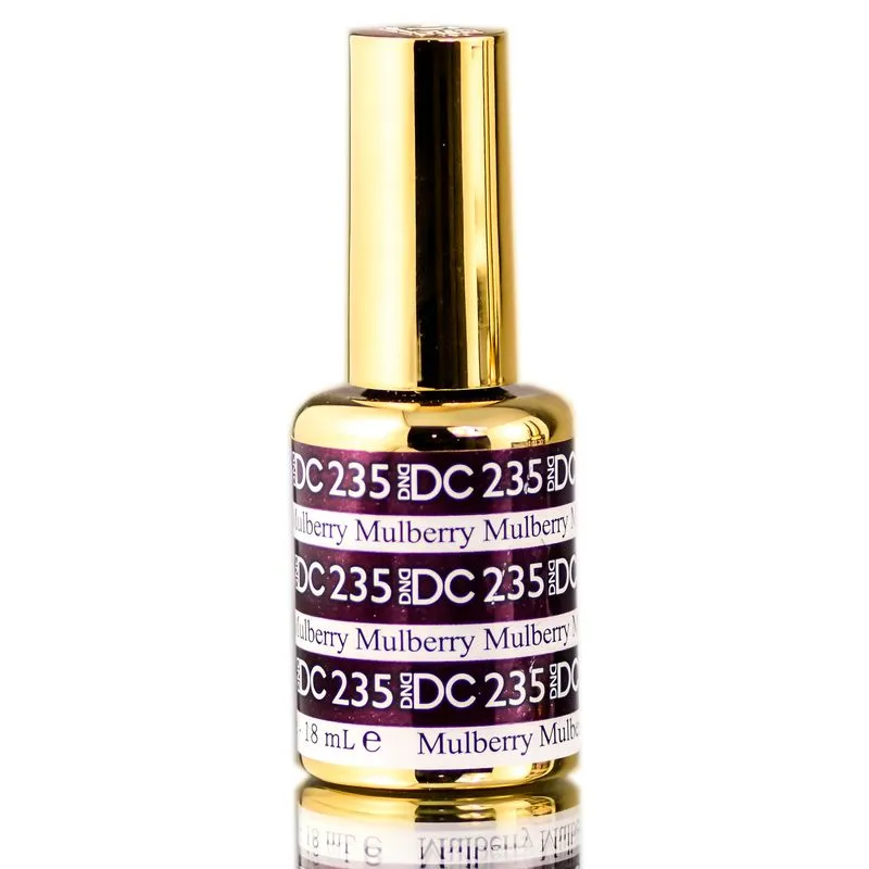 Verniz Em Gel Dnd Dc Mermaid Soak-off Aquatic Glimmer Mulberry