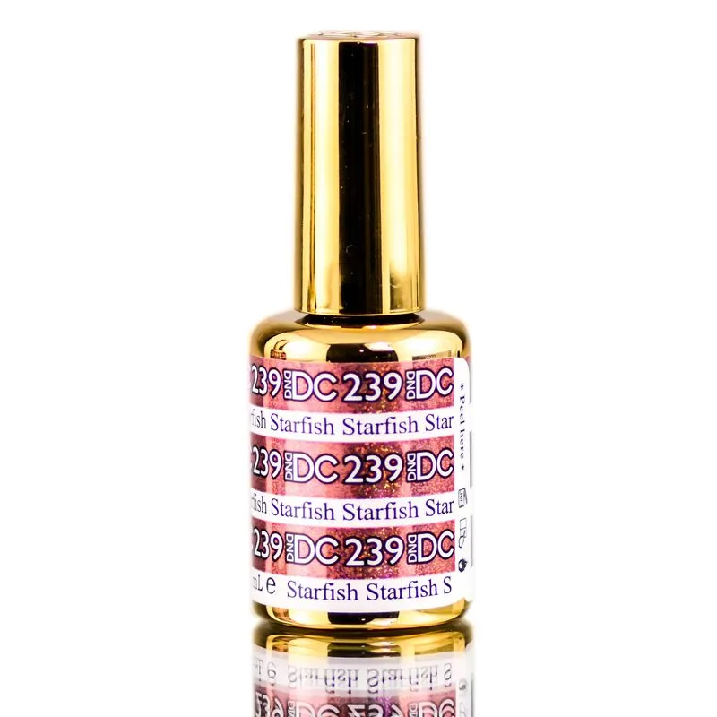 Verniz Em Gel Dnd Dc Mermaid Soak-off Aquatic Glimmer 239 Ml