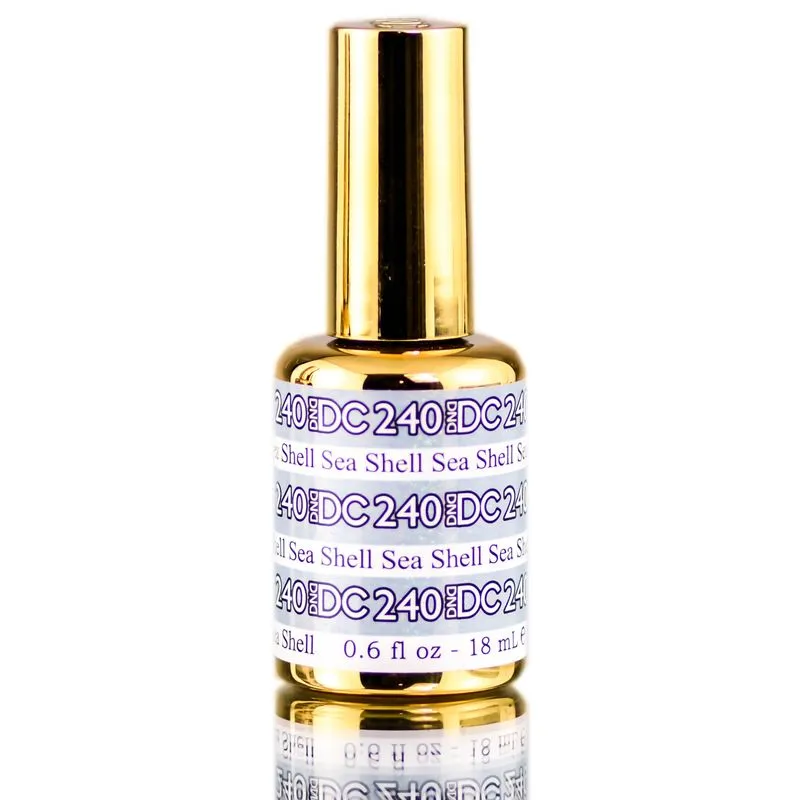 Verniz Em Gel Dnd Dc Mermaid Soak-off Aquatic Glimmer 240 Ml