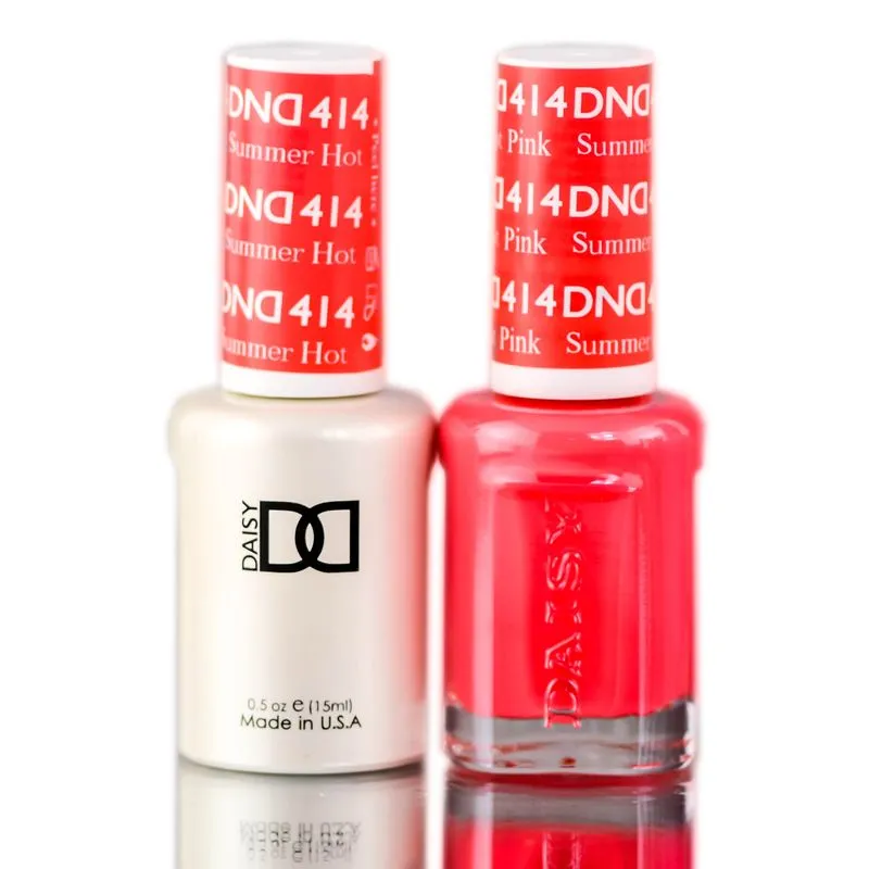Verniz Em Gel Duo Dnd Dc Daisy Dnd Rosas E Laranjas +414