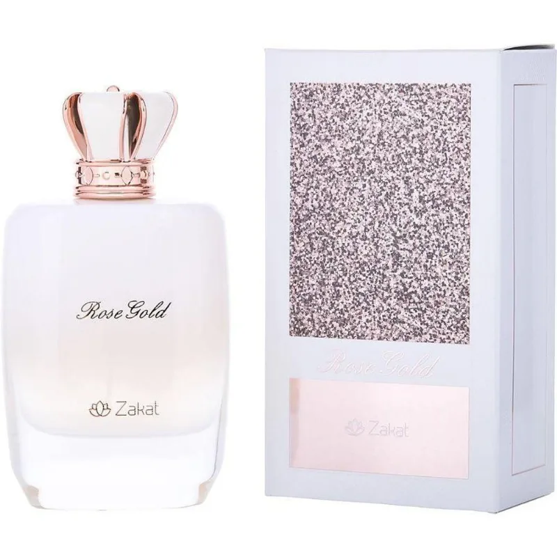 Perfume Feminino Zakat Rose Gold Eau De Parfum Spray 100 Ml