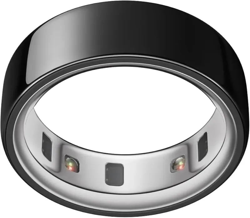 Anel Inteligente Oura Ring 4 Black Tamanho 7 - Oura Ring