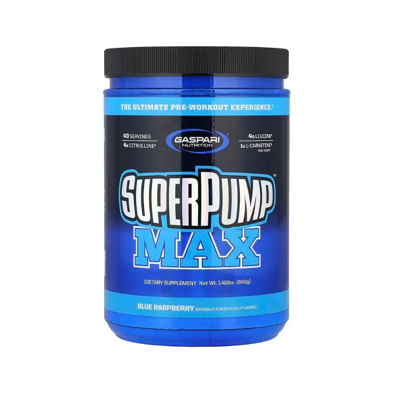 PRE ENTRENO SUPER PUMP MAX 40 SERV GASPARI