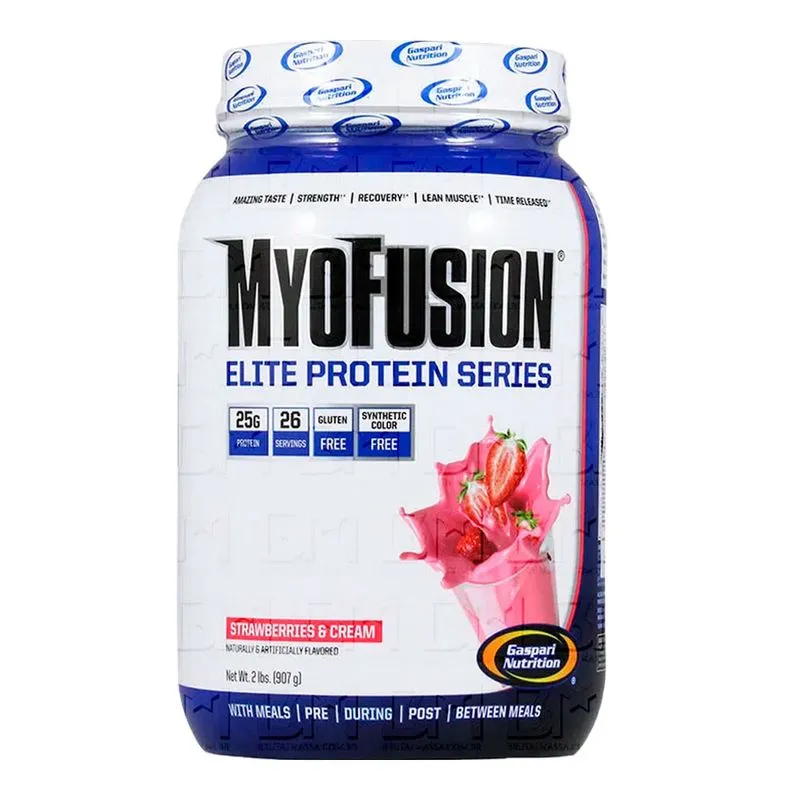 Myofusion Elite 2lb - Gaspari Nutrition Myofusion Elite 2lb baunilha - Gaspari Nutrition