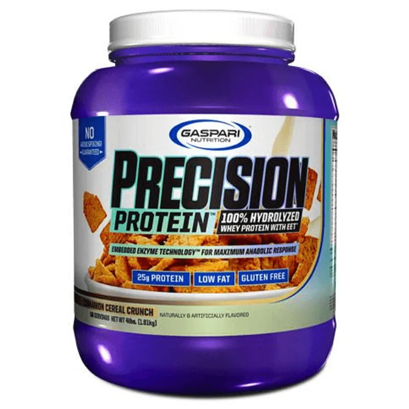 Whey Precision 4lbs - Gaspari Nutrition Whey Precision 4lbs Cinnamon Cereal Cruch - Gaspari Nutrition